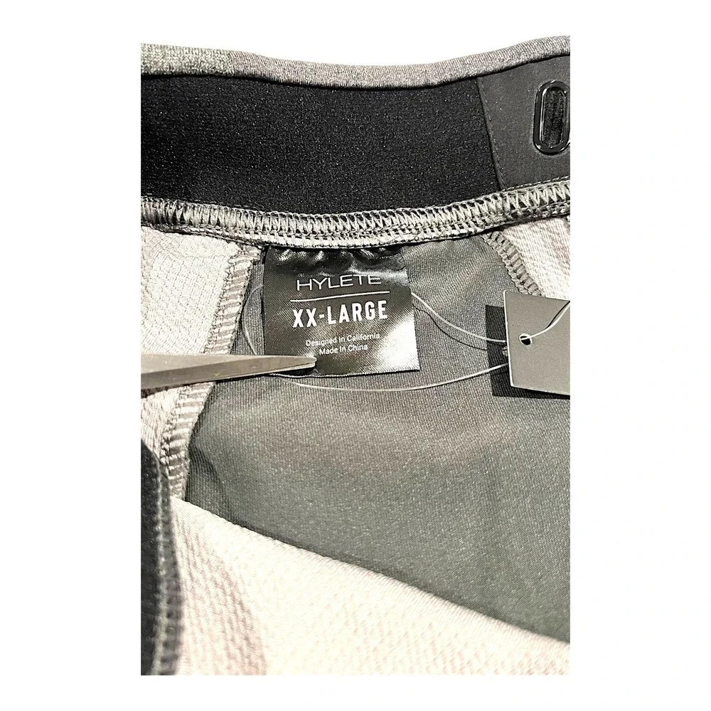 NWT Hylete Flexion II Men's XXL Heather‎ Gray Athletic Training Shorts